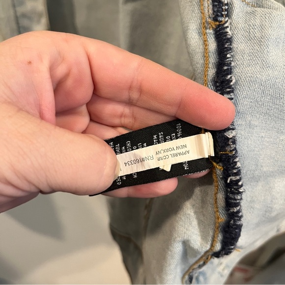 Monkey Money light wash denim jacket with large back graphic size 2XL - Picture 11 of 12